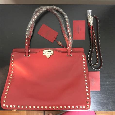 valentino rockstud guitar strap bag replica|valentino rockstud shopping bag.